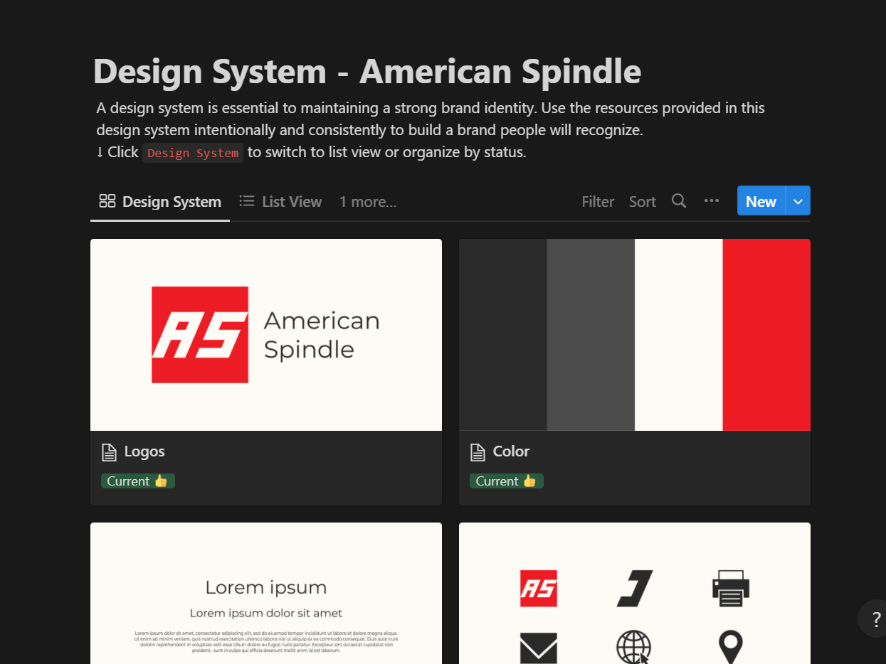 Design: American Spindle thumbnail.