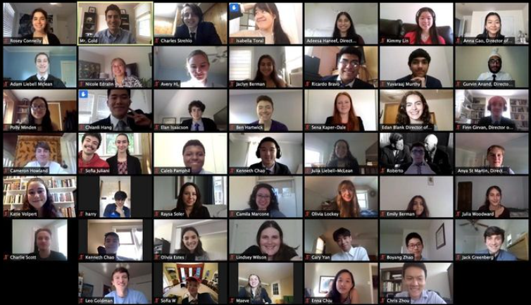 Conference staff group photo.