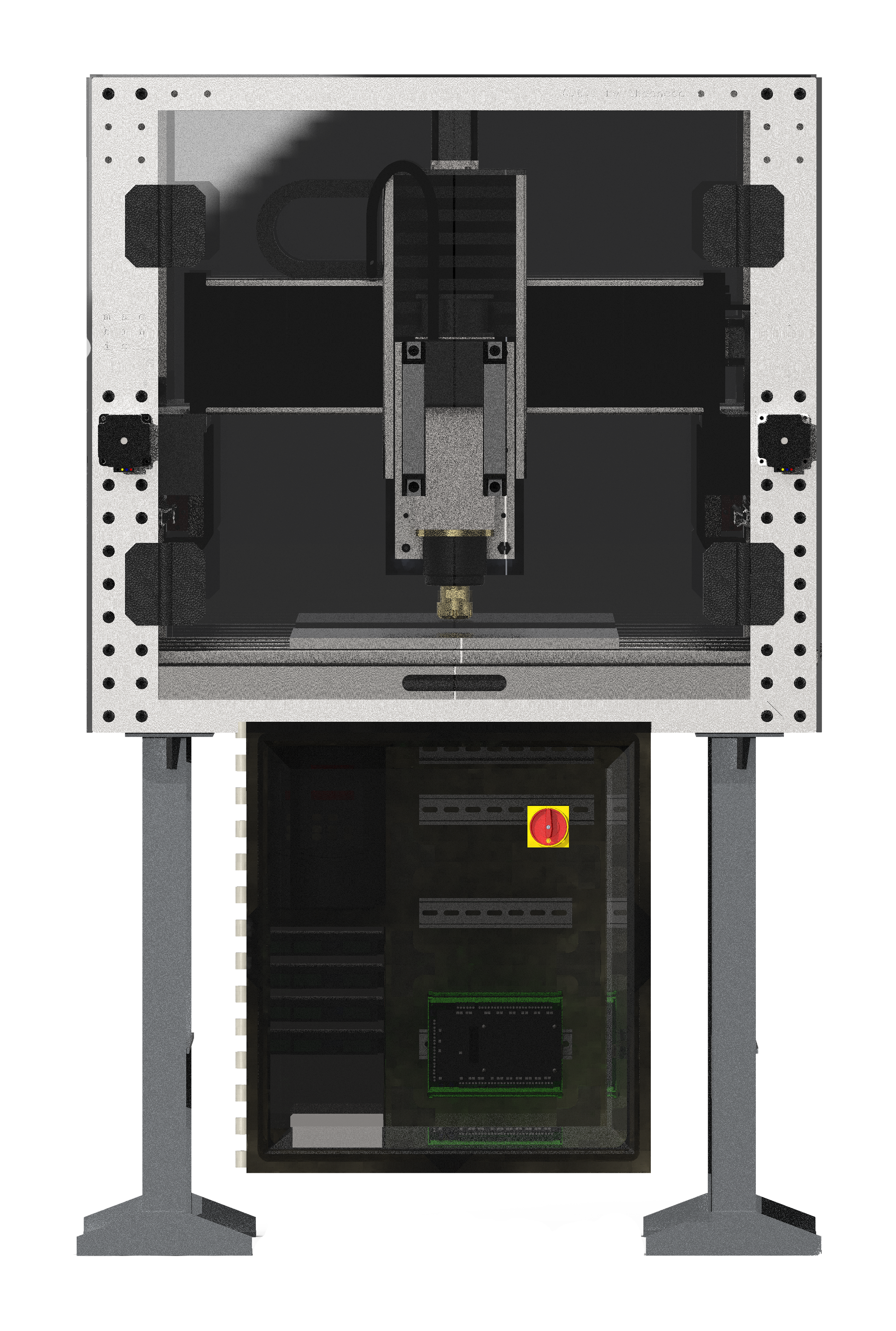 Front view of Machinist Light Mode.